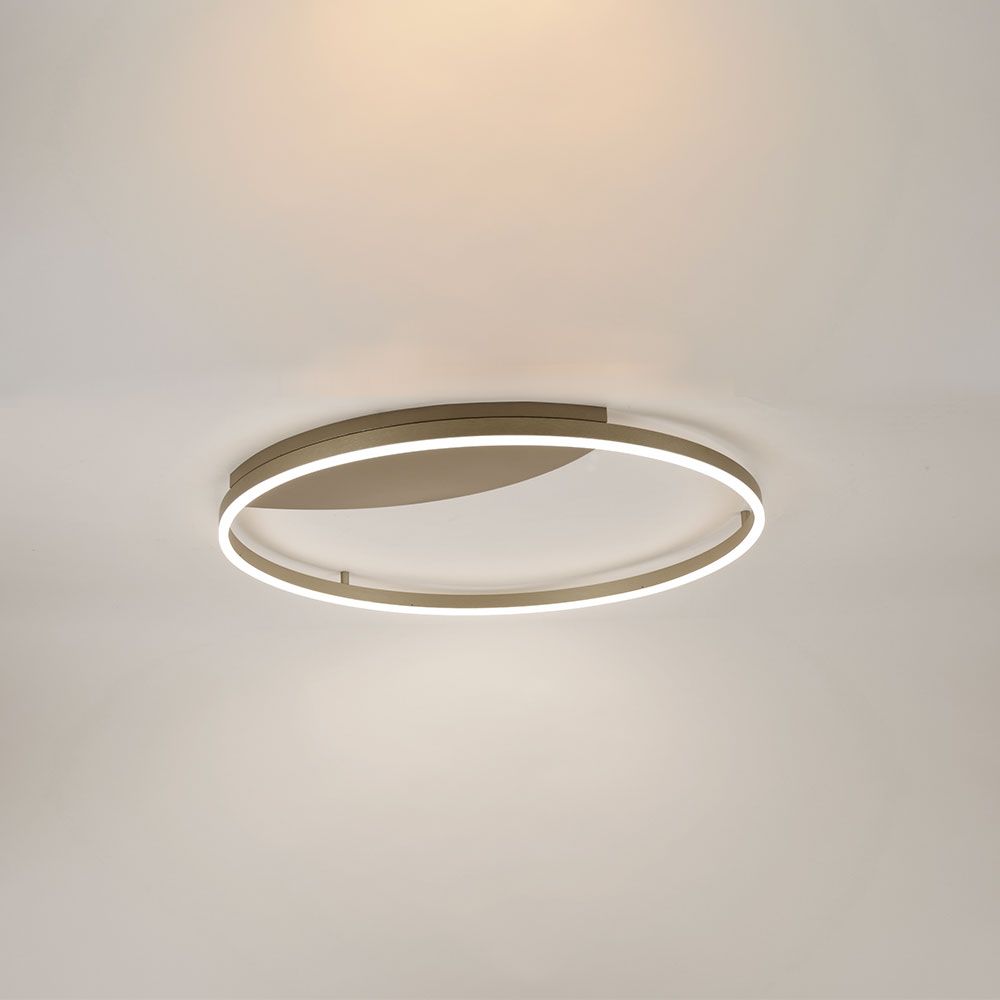 s.luce Aplique y plafón LED circular moderno regulable