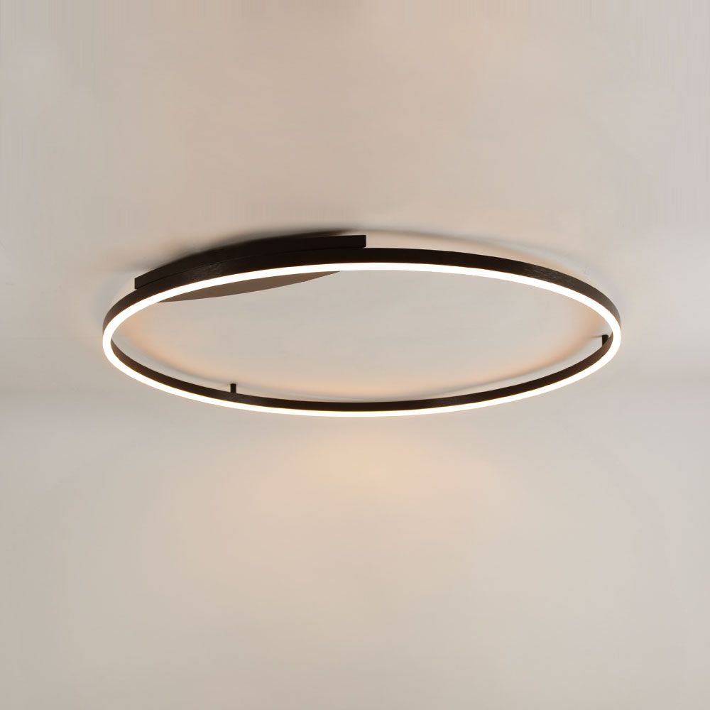 s.luce Aplique y plafón LED circular moderno regulable