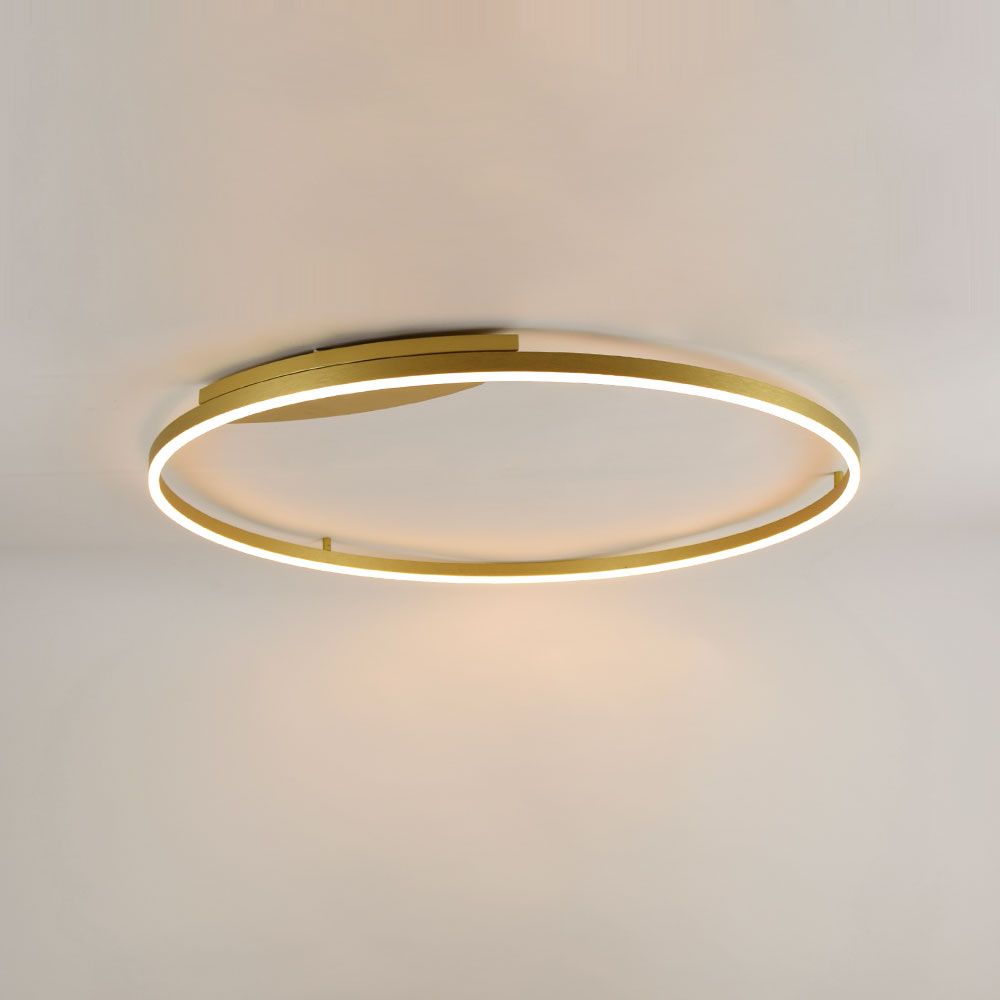 s.luce Aplique y plafón LED circular moderno regulable