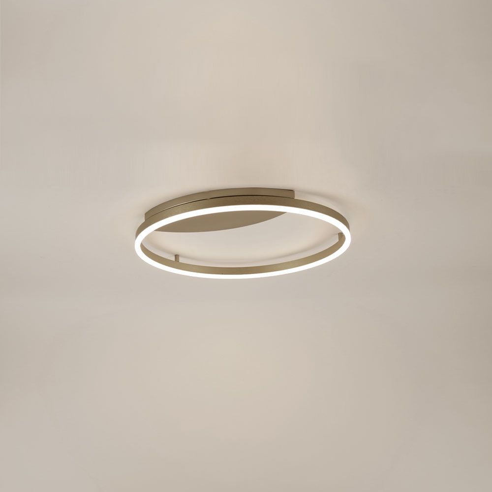 s.luce Aplique y plafón LED circular moderno regulable