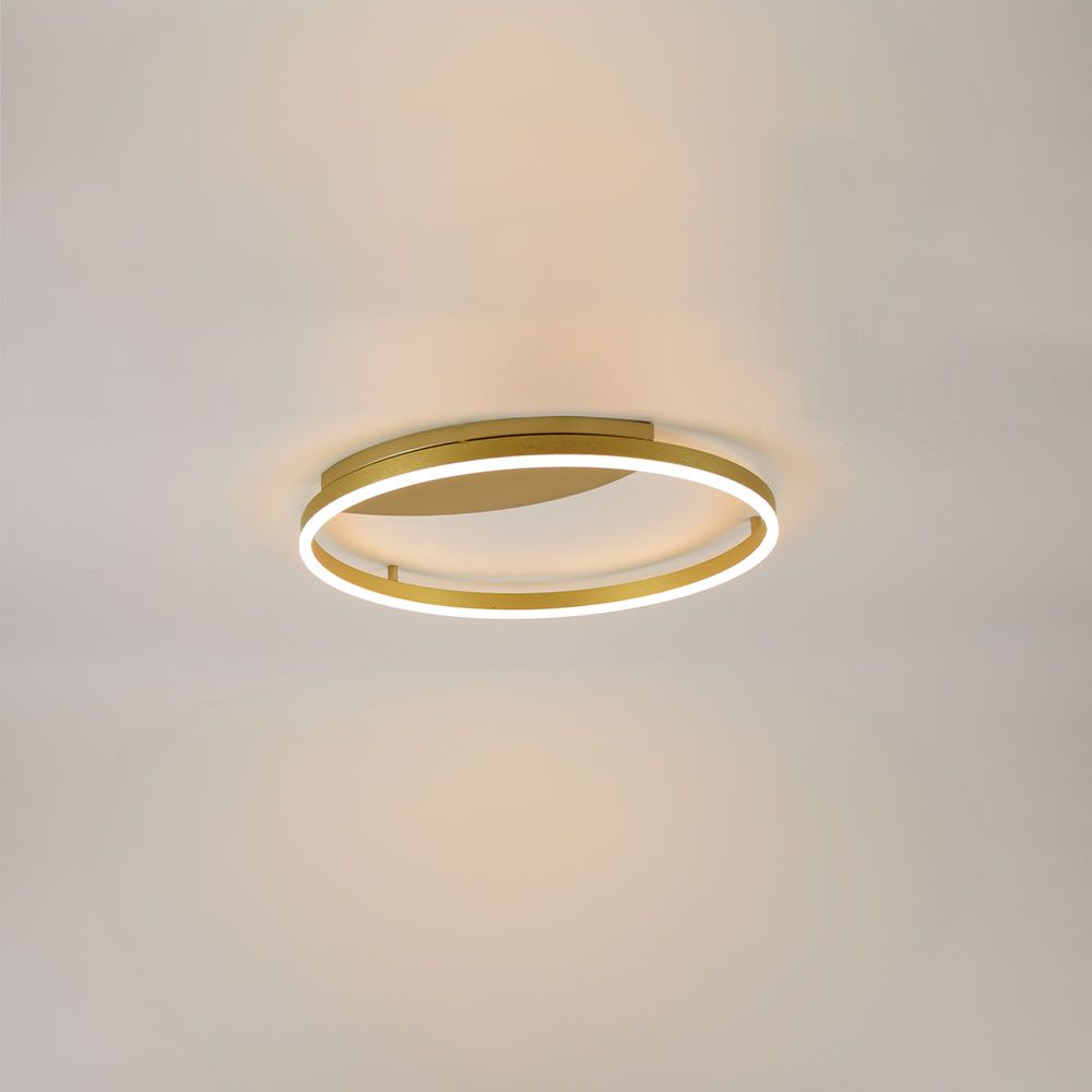 s.luce Aplique y plafón LED circular moderno regulable