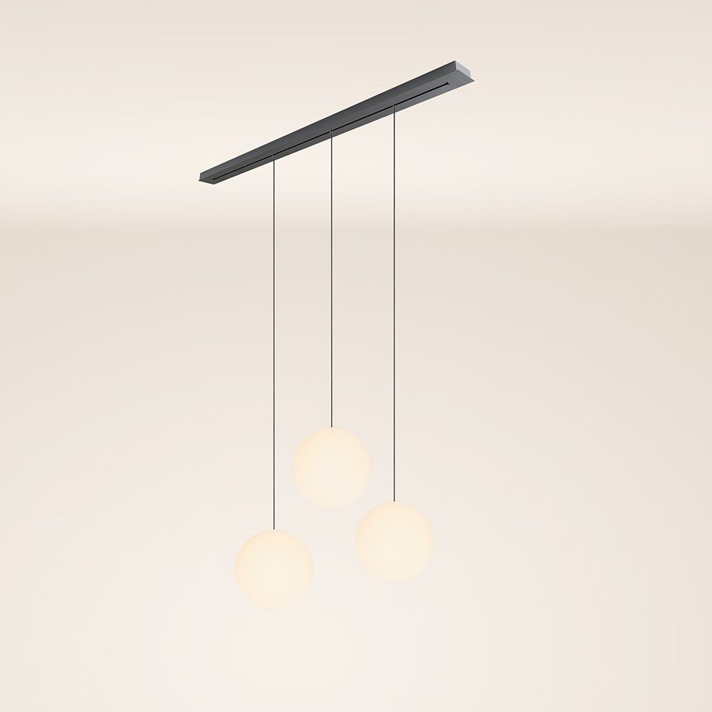 s.luce Orb lámpara de mesa 3 luces 160cm Ø 3x40