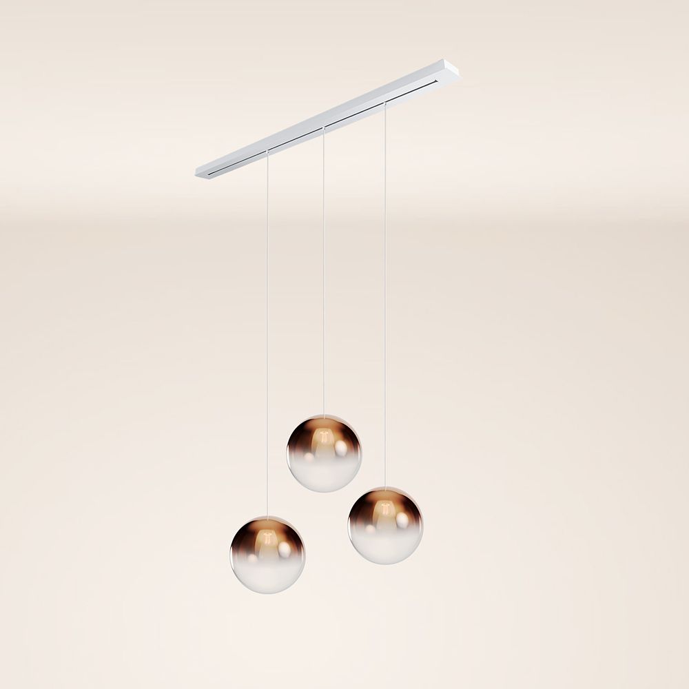 s.luce Orb lámpara de mesa 3 luces 160cm Ø 3x40