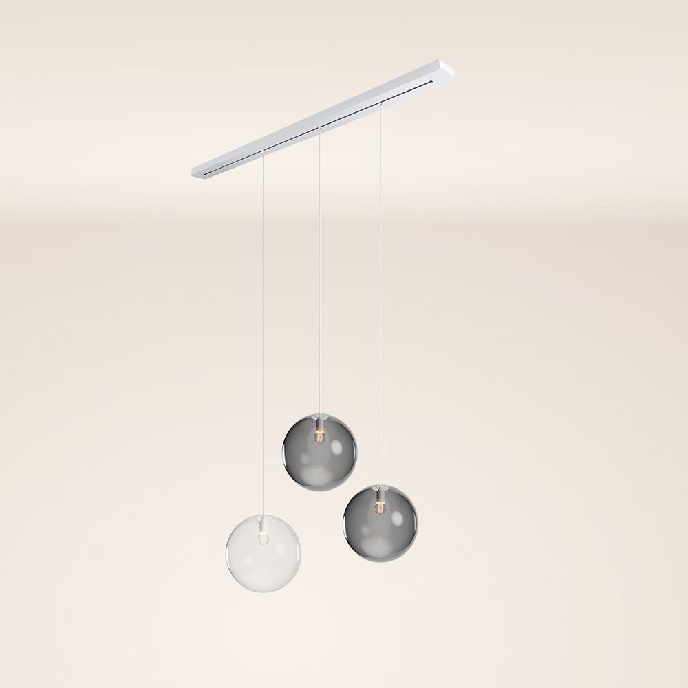 s.luce Orb lámpara de mesa 3 luces 160cm Ø 3x40