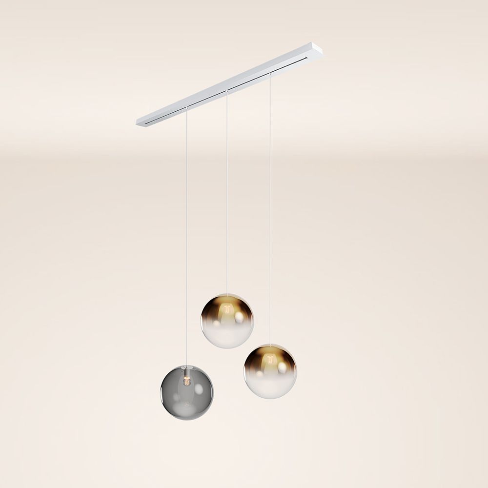 s.luce Orb lámpara de mesa 3 luces 160cm Ø 3x40