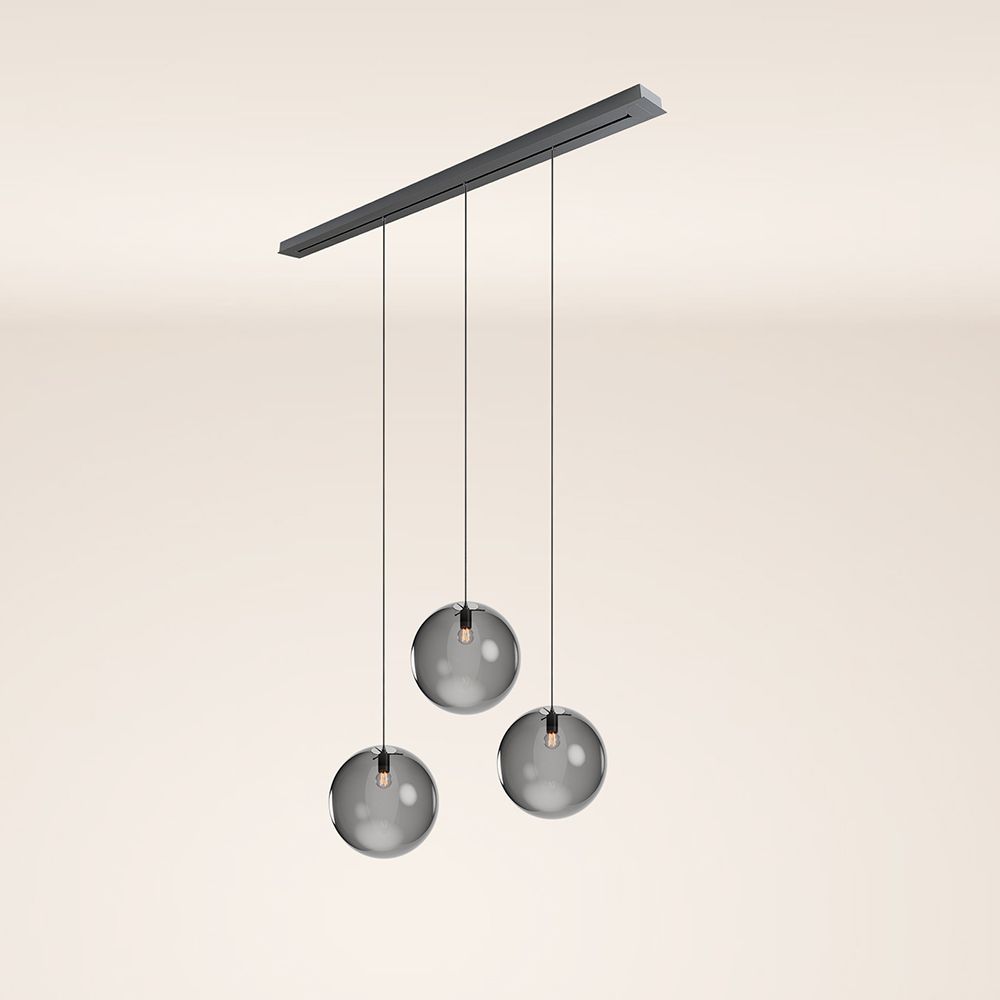 s.luce Orb lámpara de mesa 3 luces 160cm Ø 3x40