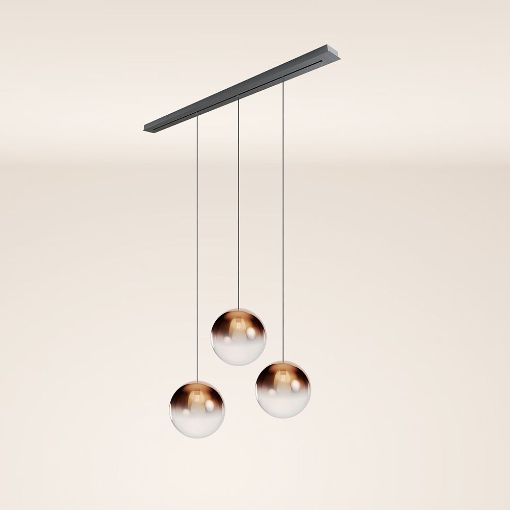 s.luce Orb lámpara de mesa 3 luces 160cm Ø 3x40