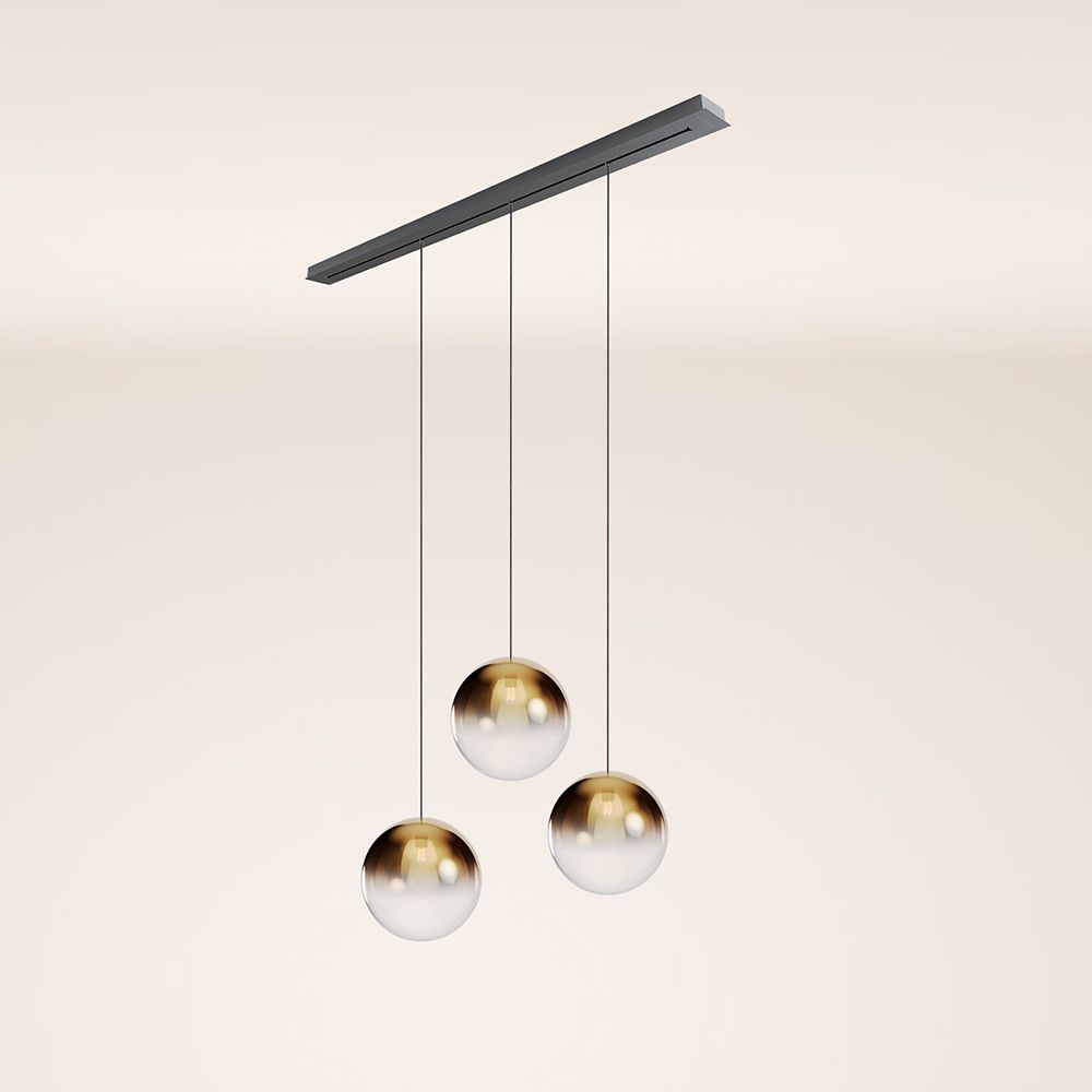 s.luce Orb lámpara de mesa 3 luces 160cm Ø 3x40