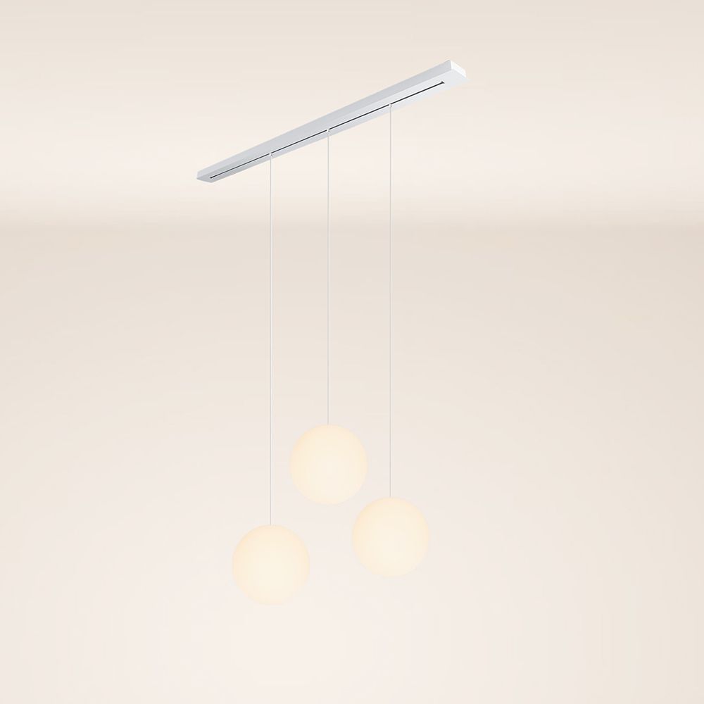 s.luce Orb lámpara de mesa 3 luces 160cm Ø 3x40