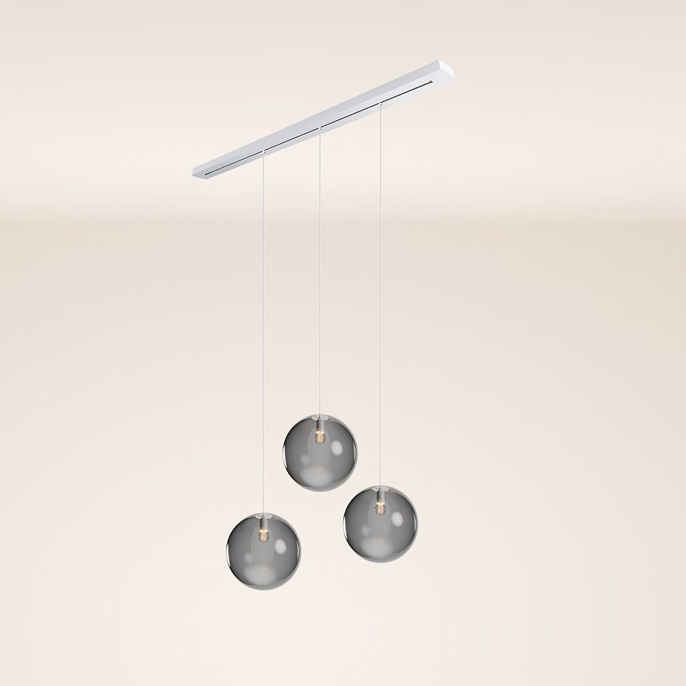 s.luce Orb lámpara de mesa 3 luces 160cm Ø 3x40