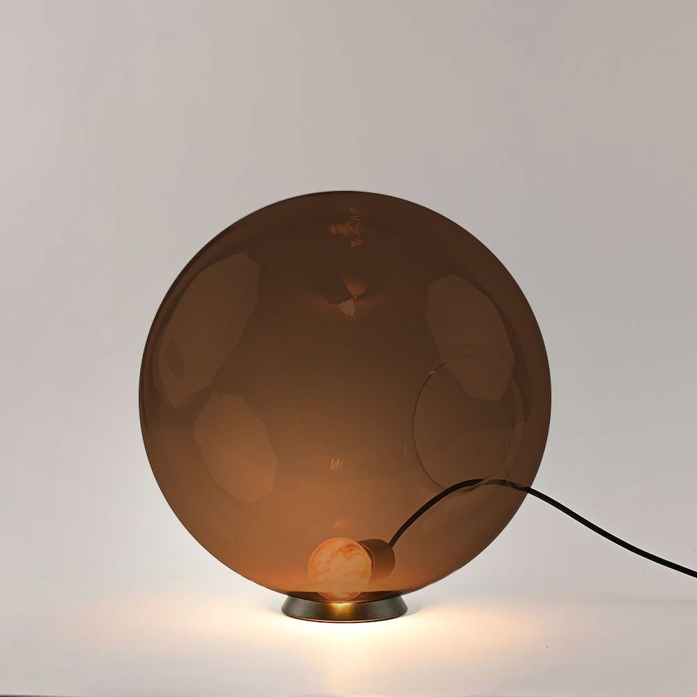 s.luce Lámpara de mesa Orb glass globe
