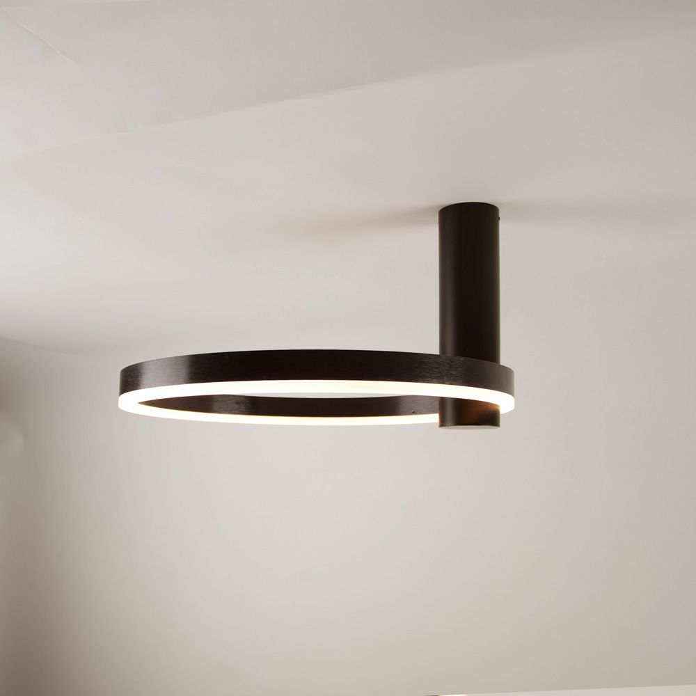 s.luce Ring Air LED aplique y plafón Ø 40cm redondo indirecto