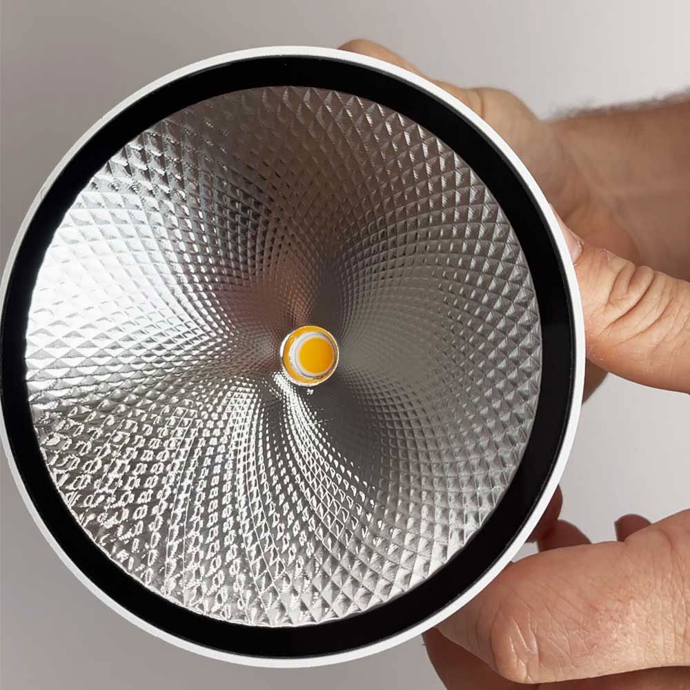 s.luce Santa Out Plafón LED exterior IP65 orientable