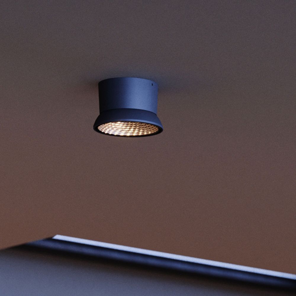 s.luce Santa Out Plafón LED exterior IP65 orientable