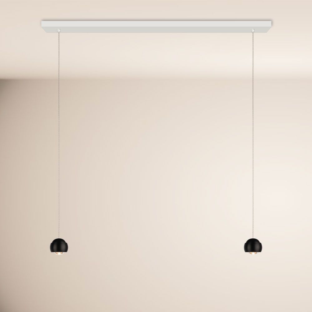 s.luce Beam LED Lampe suspendue de table de salle à manger Balken 120cm