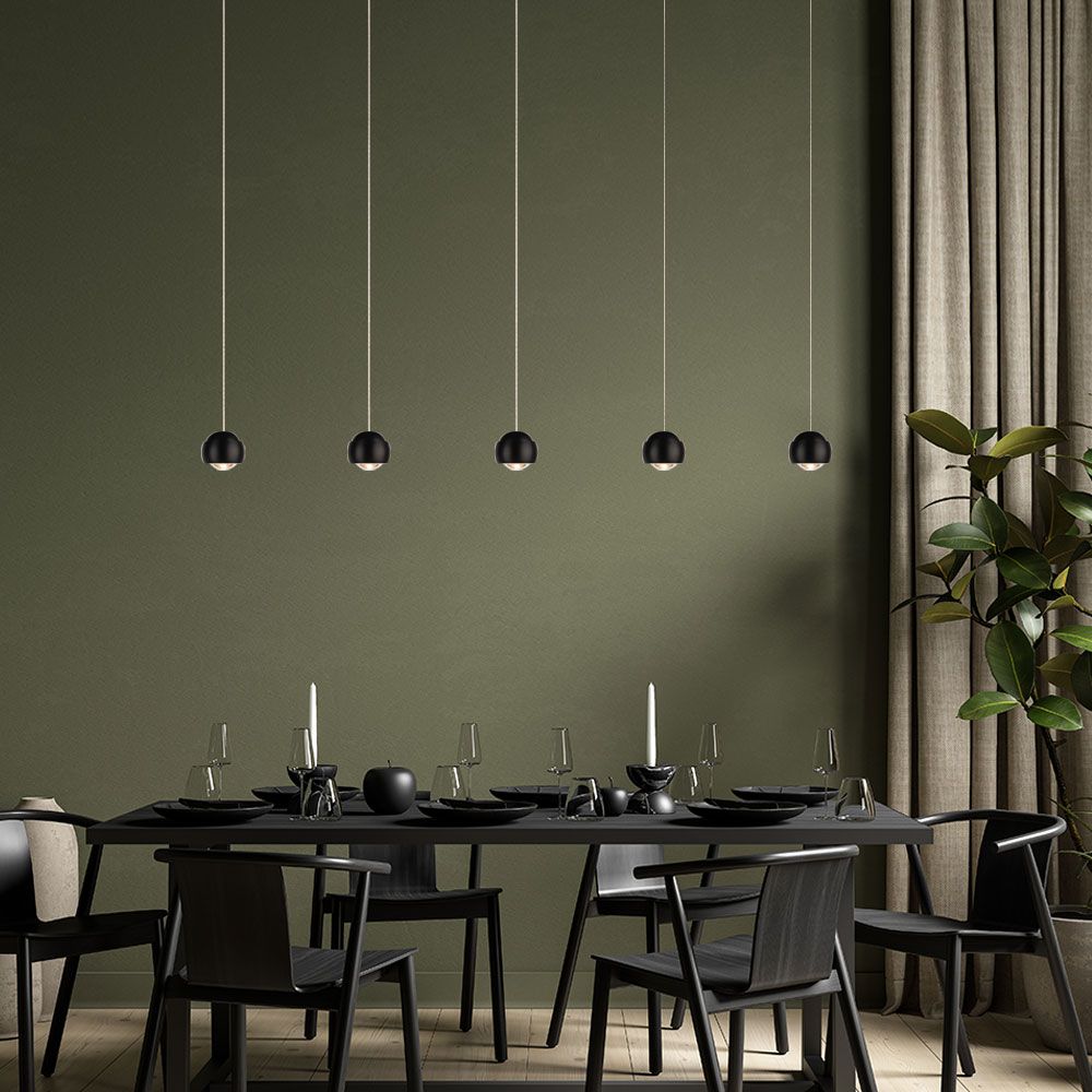 s.luce Beam LED Lampe suspendue de table de salle à manger Balken 120cm