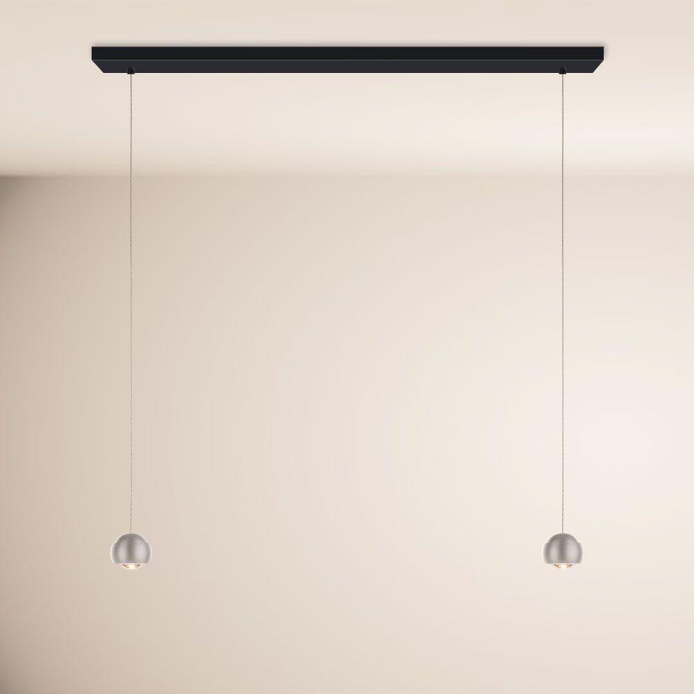s.luce Beam LED Lampe suspendue de table de salle à manger Balken 120cm