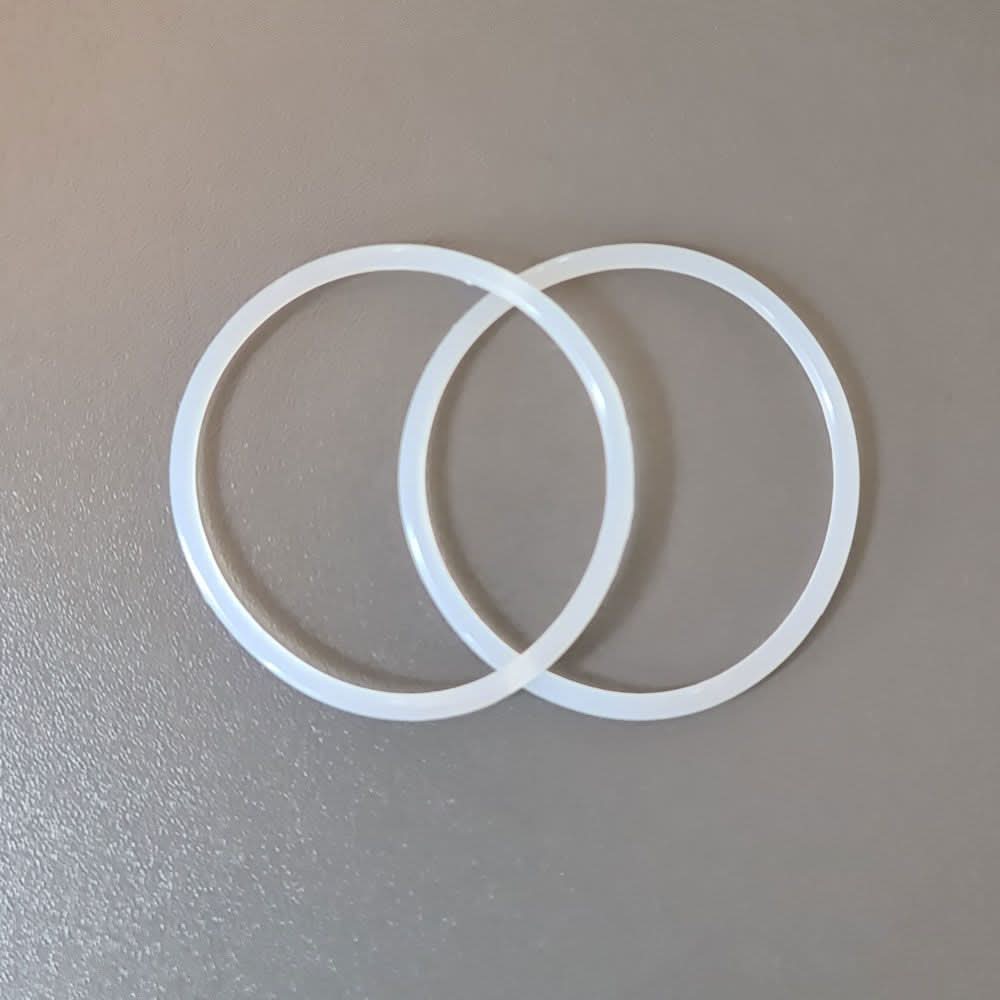 s.luce anneaux en caoutchouc, set de 2 pour Crutch Cover