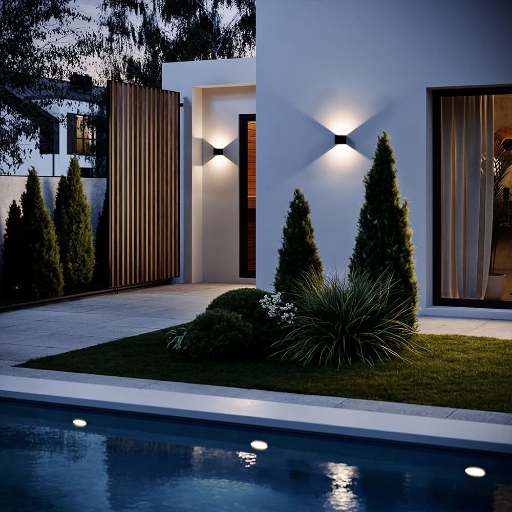 s.luce Ixa LED Applique murale avec détecteur de mouvement