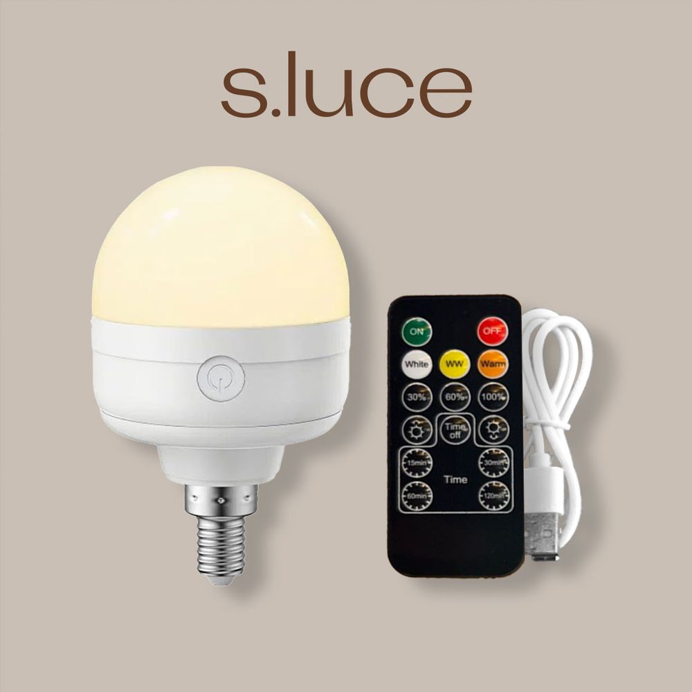 Ampoule LED mobile 8W Variable Batterie Magnétique chaud/froid