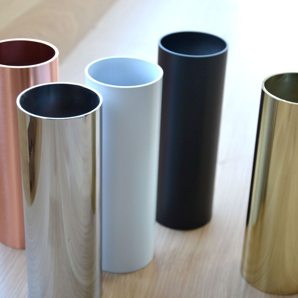 s.luce Lampe à suspendre Crutch incl. cylindre décoratif interchangeable