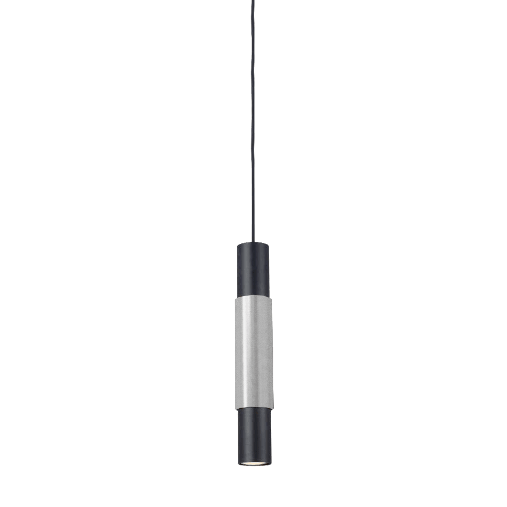 s.luce Lampe à suspendre Crutch incl. cylindre décoratif interchangeable