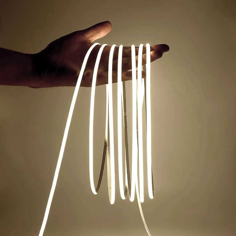 s.luce AuraLine 5m Mini COB LED en bande 10w/m 800lm/m CRI 90