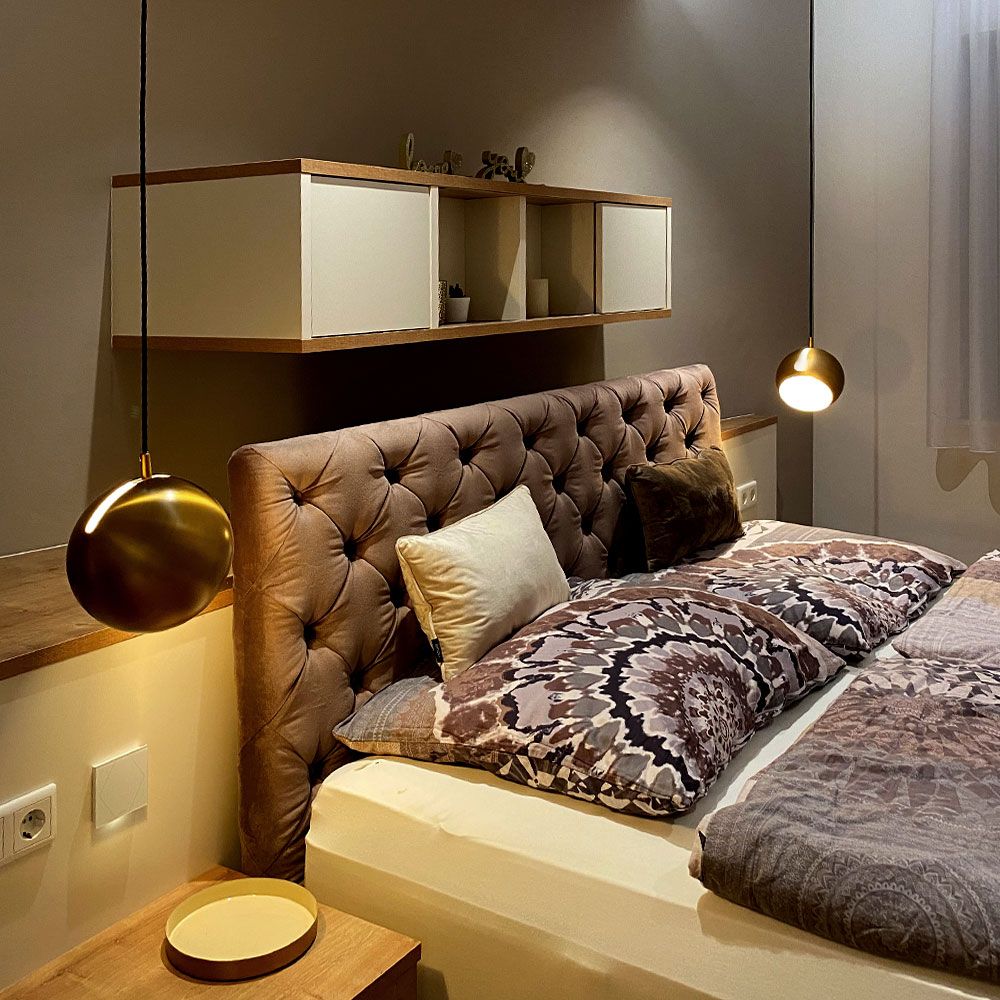 s.luce Ball suspension en métal avec abat-jour rotatif interchangeable