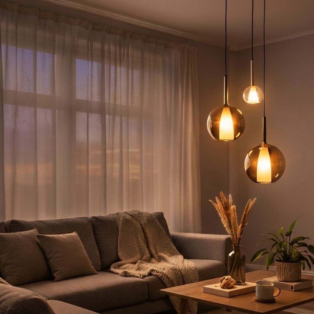 s.luce Belluna lampe de galerie 3-flamme Ø 40cm baldaquin