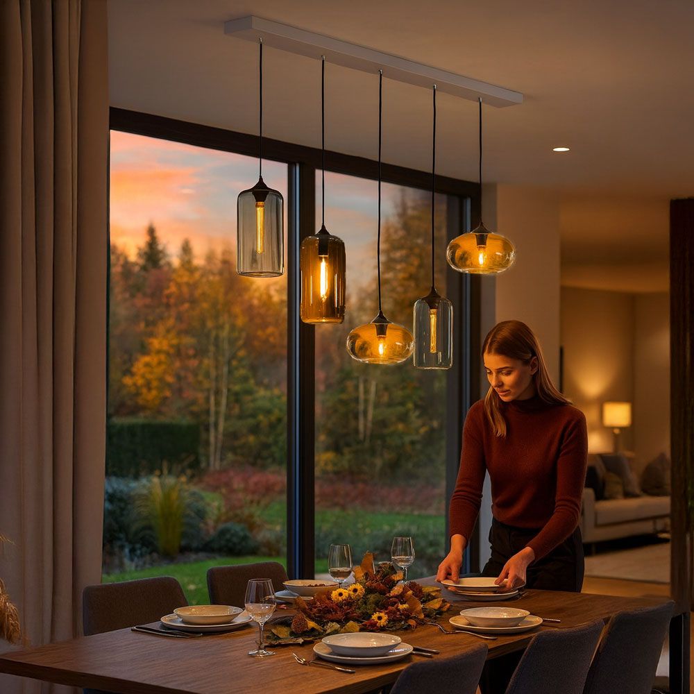 s.luce Cruet suspension galerie verre extra long 5m