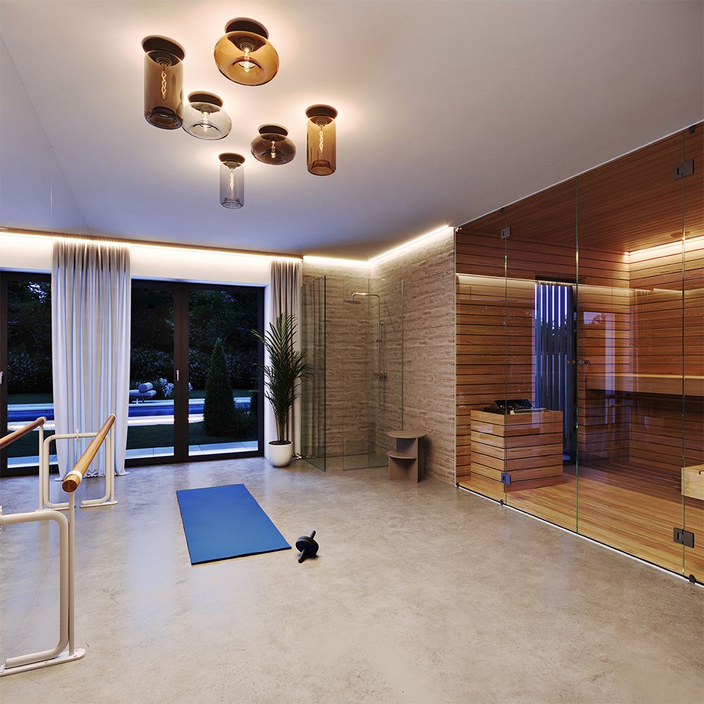 s.luce Cruet verre Applique et plafonnier Up & Low