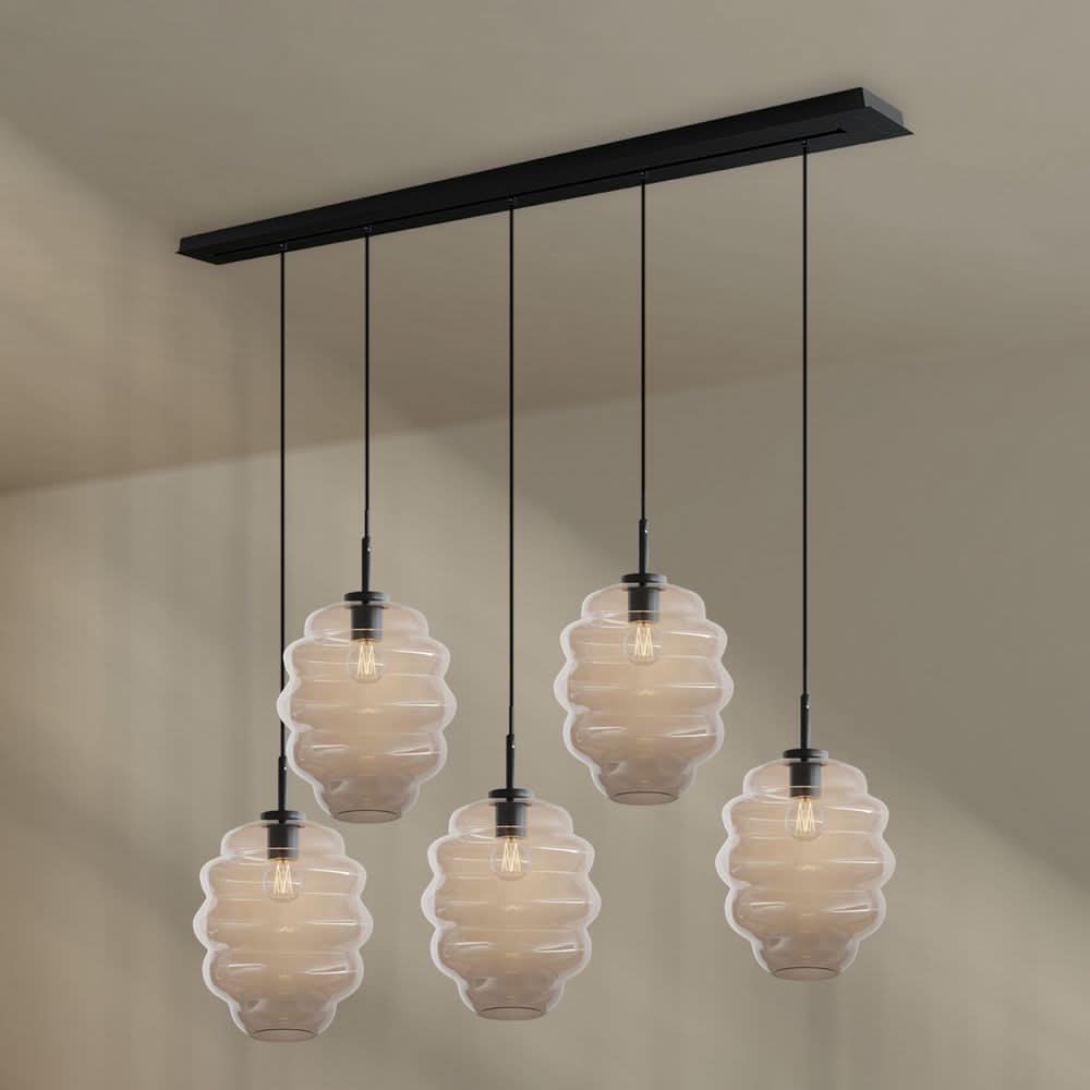 s.luce Echos lampe de table 5 flammes 160cm baldaquin Ø 25cm