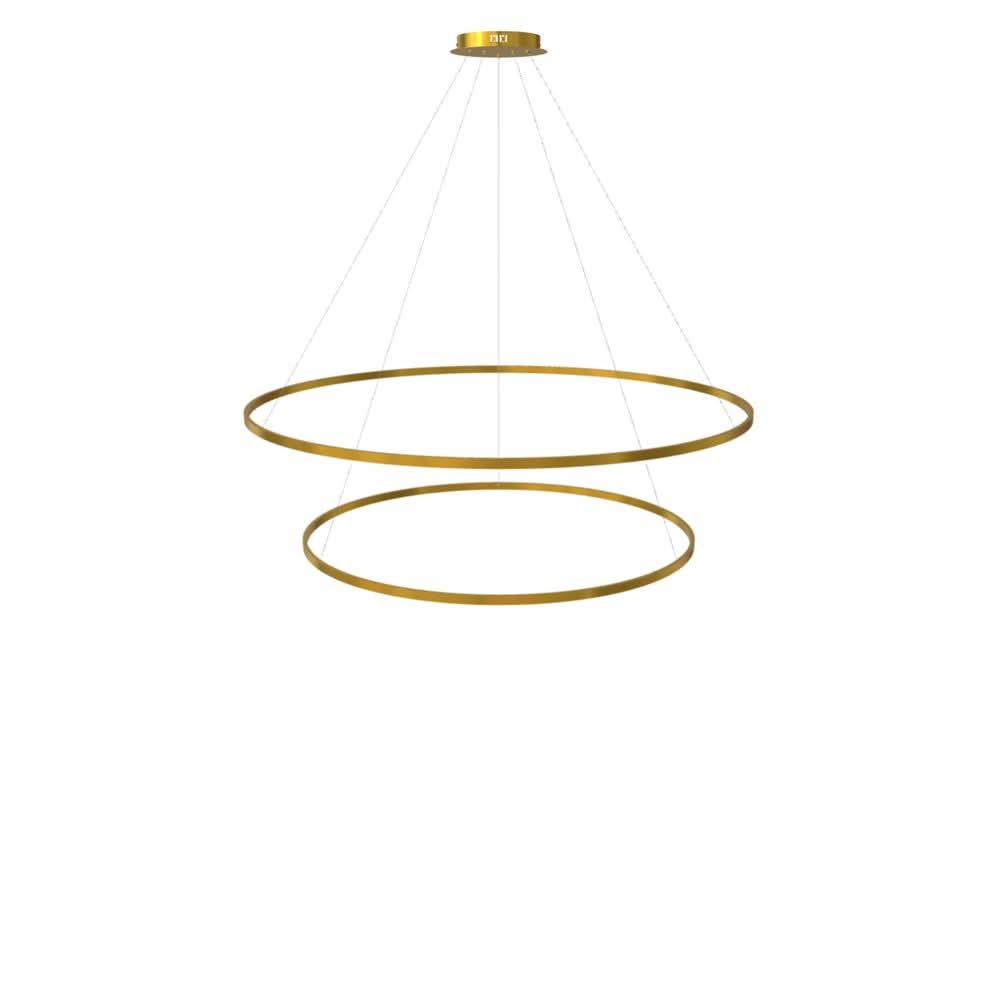 s.luce LED Ring Lampe à suspendre à 2 flammes centrée