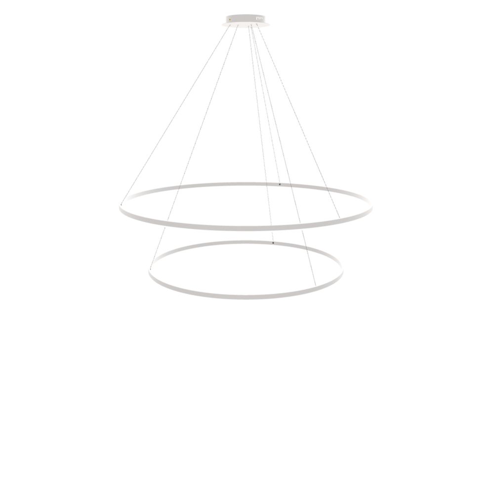s.luce LED Ring Lampe à suspendre à 2 flammes centrée