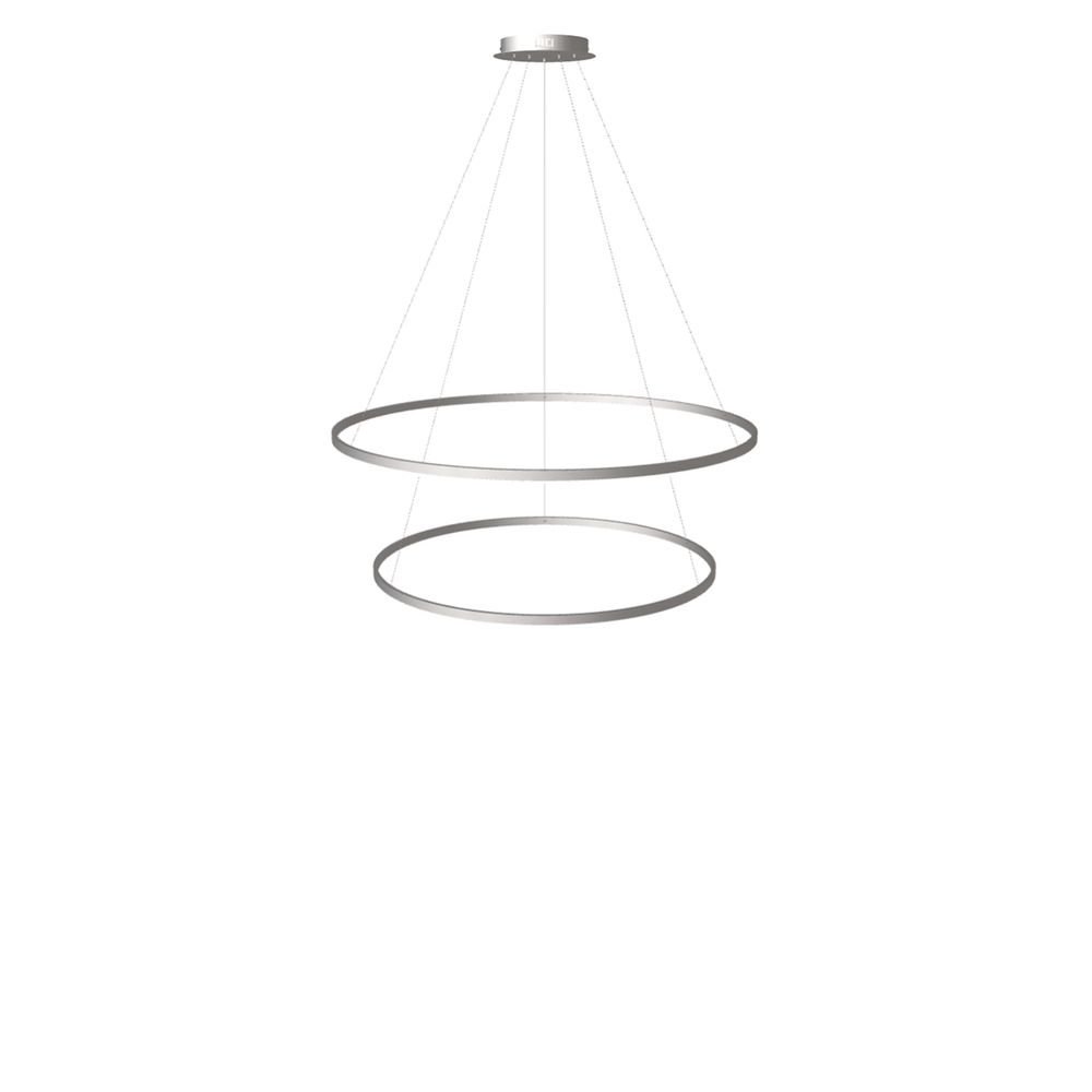s.luce LED Ring Lampe à suspendre à 2 flammes centrée