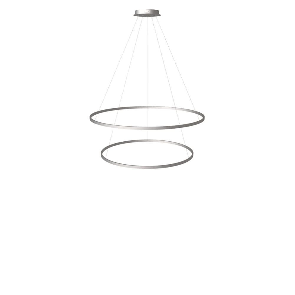 s.luce LED Ring Lampe à suspendre à 2 flammes centrée