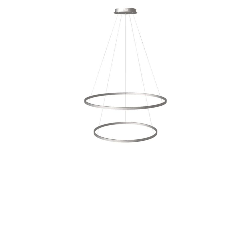 s.luce LED Ring Lampe à suspendre à 2 flammes centrée