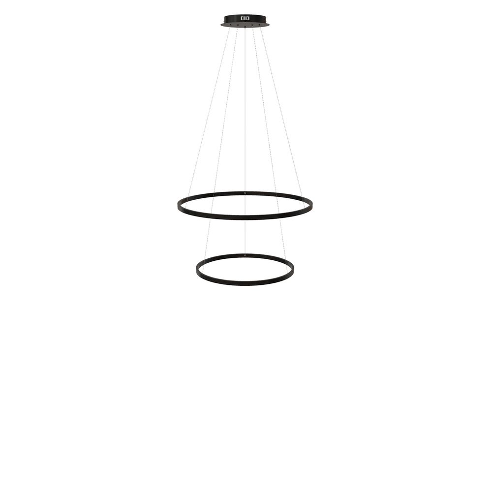s.luce LED Ring Lampe à suspendre à 2 flammes centrée