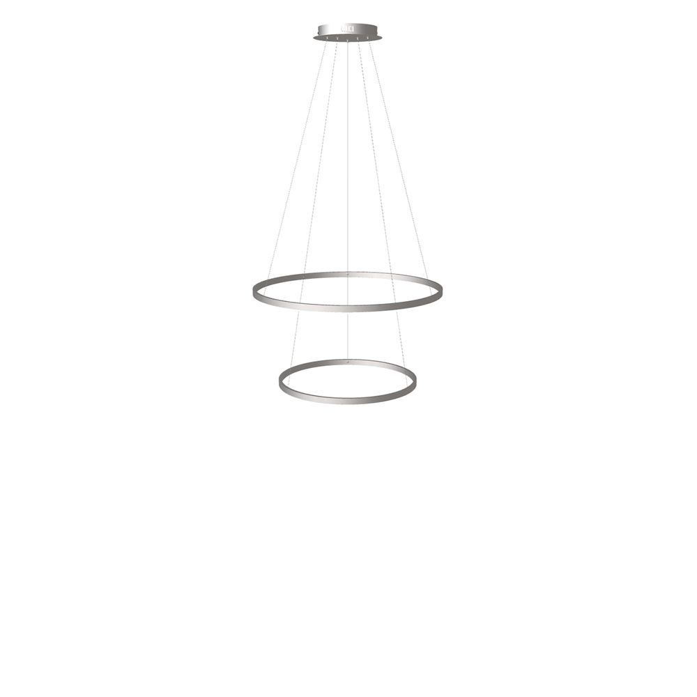 s.luce LED Ring Lampe à suspendre à 2 flammes centrée