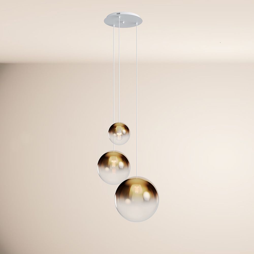 s.luce Orb luminaire de galerie à 3 flammes Modular
