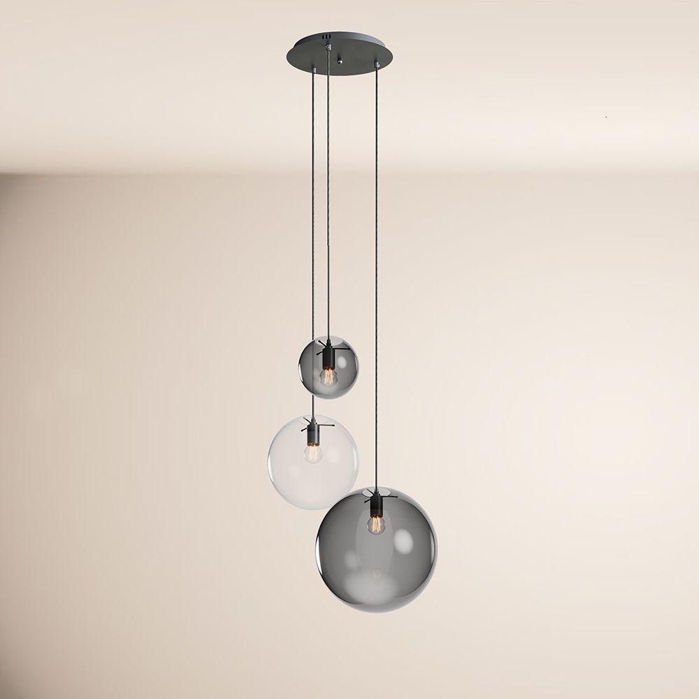 s.luce Orb luminaire de galerie à 3 flammes Modular