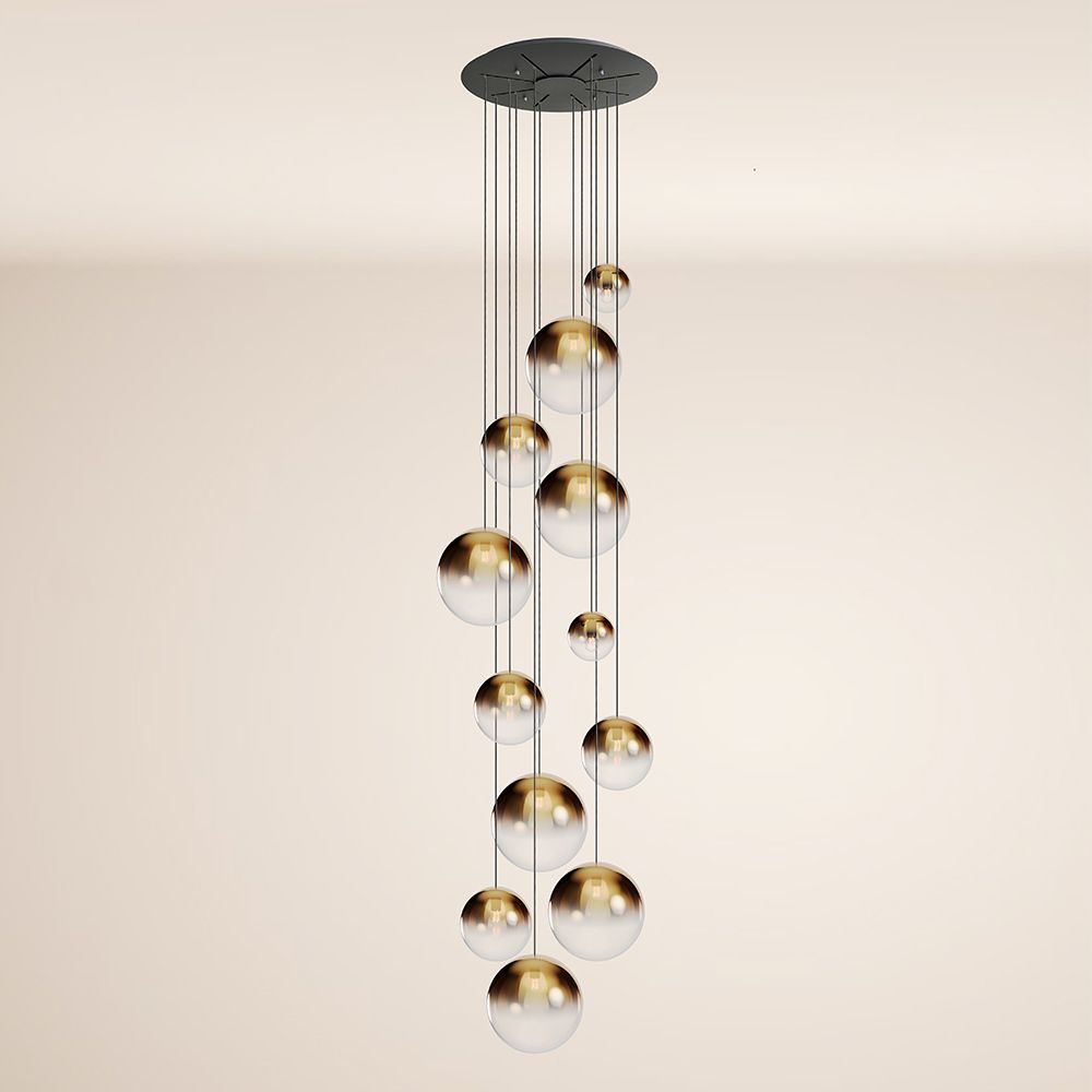 s.luce Orb lampe de galerie 12 flammes Modulaire