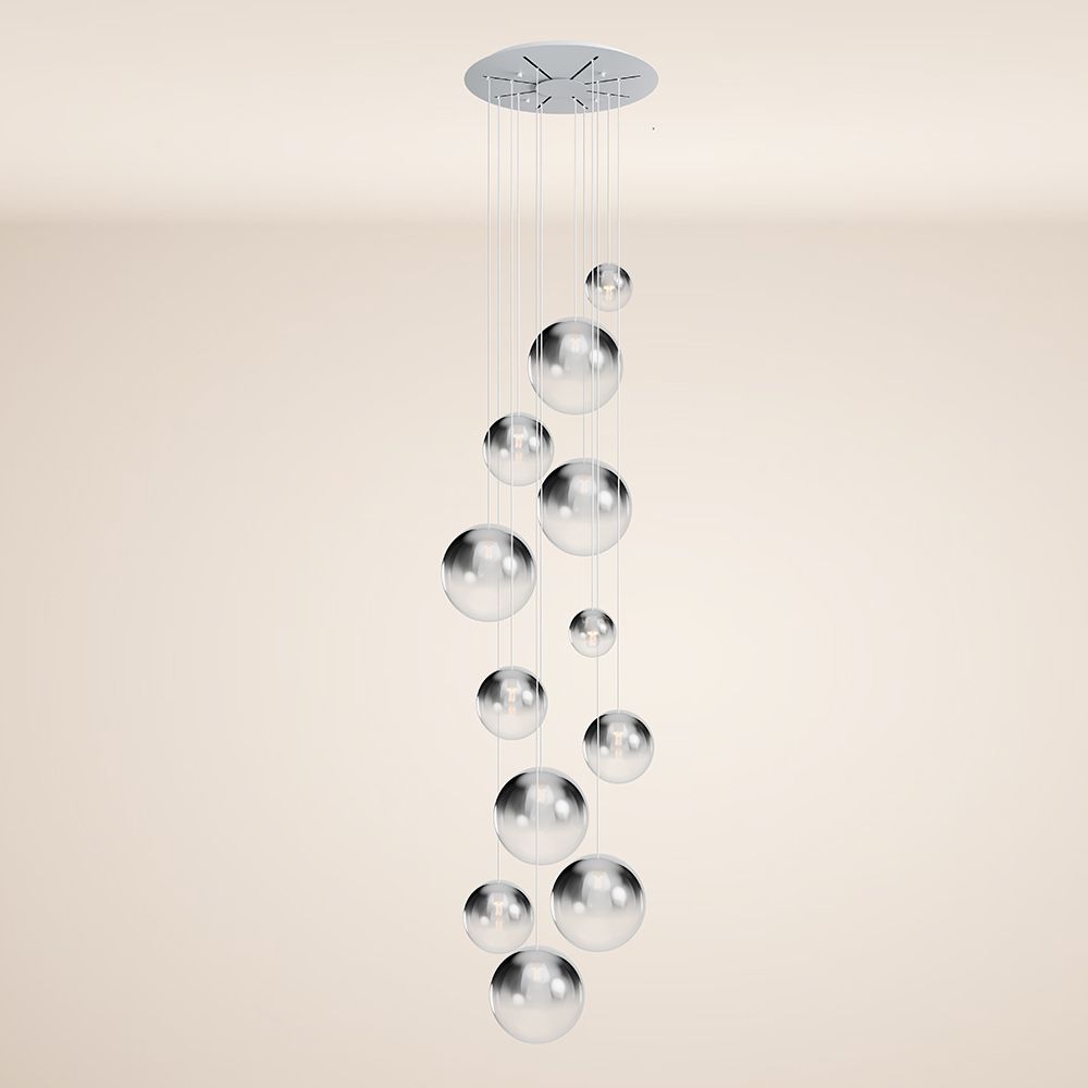 s.luce Orb lampe de galerie 12 flammes Modulaire