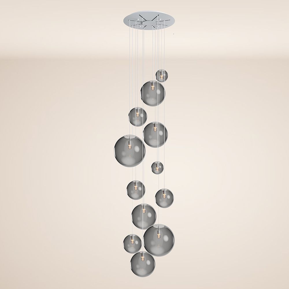 s.luce Orb lampe de galerie 12 flammes Modulaire