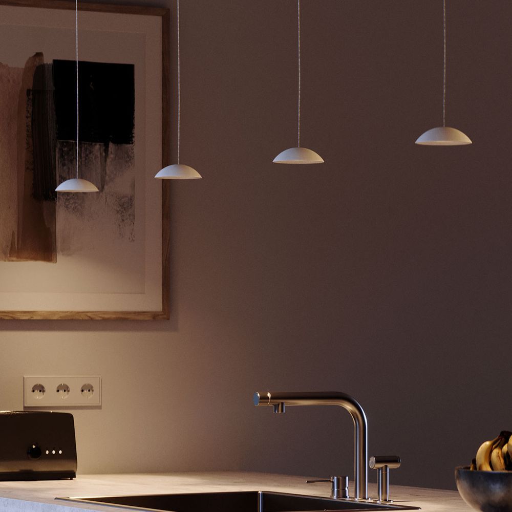 s.luce Santa Air LED Lampe suspendue de salle à manger 3-flamme 120cm