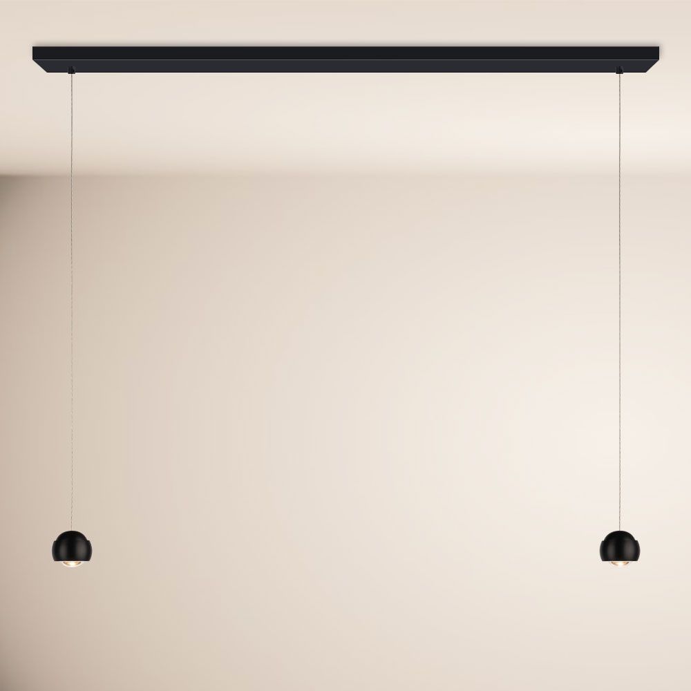 s.luce Beam LED tavolo da pranzo a sospensione 160cm