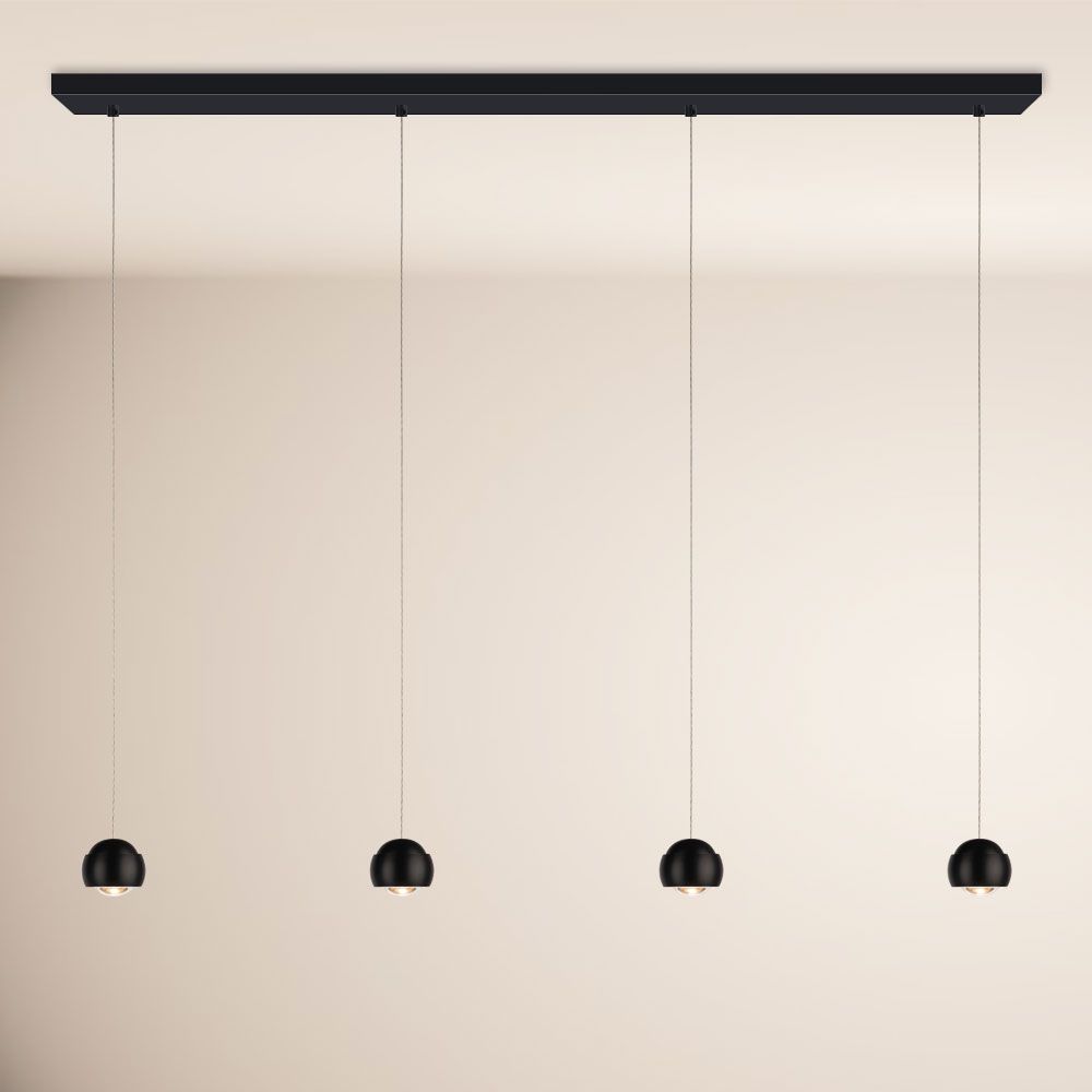 s.luce Beam LED tavolo da pranzo a sospensione 160cm