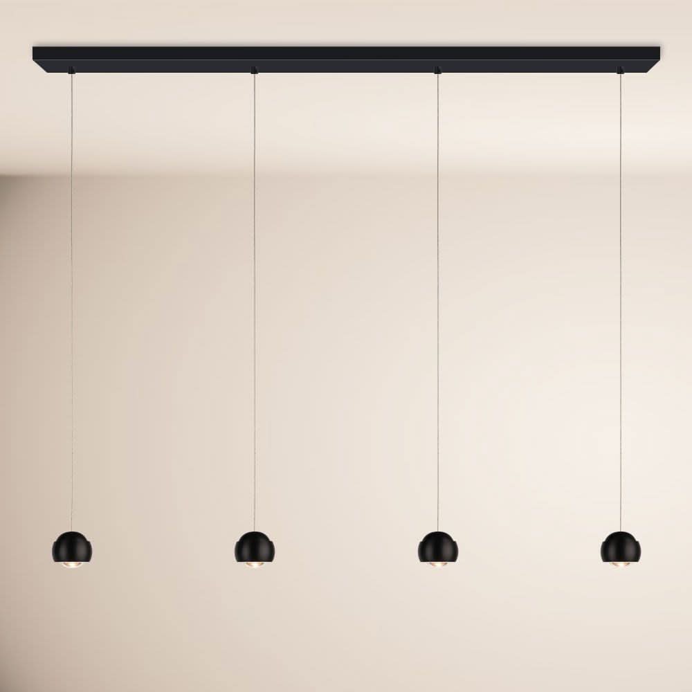 s.luce Beam LED tavolo da pranzo a sospensione 160cm