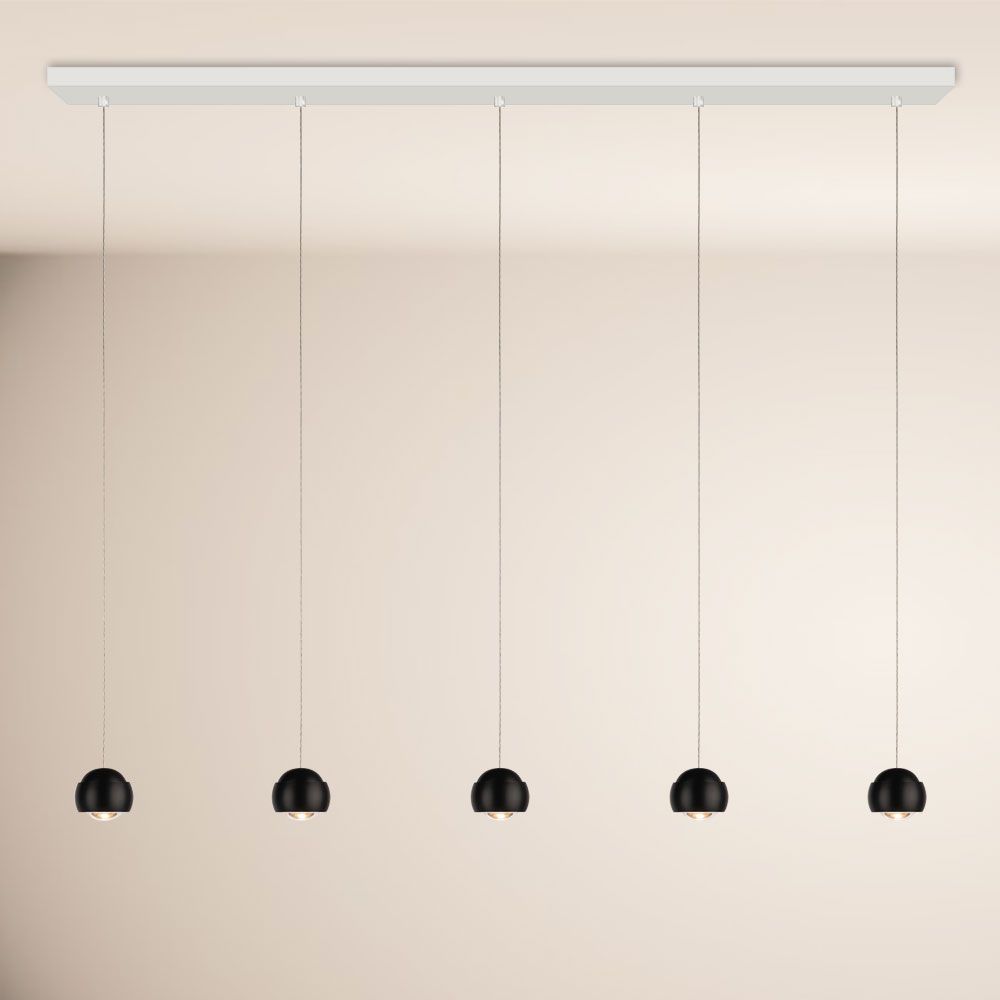 s.luce Beam LED tavolo da pranzo a sospensione 160cm