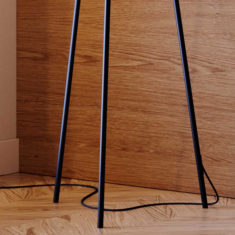 s.luce lampada da terra tripode Orb Tripod 160cm con globo in vetro
